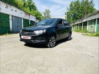 2022 Lada (ВАЗ) Granta I Рестайлинг, чёрный, 827000 рублей, вид 1