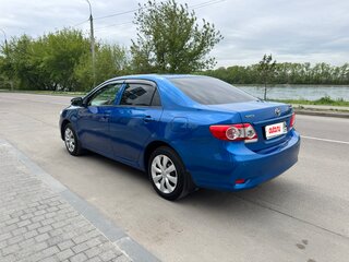 2010 Toyota Corolla X (E140, E150) Рестайлинг, синий, 800000 рублей, вид 5