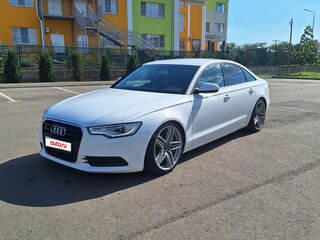 2012 Audi A6 IV (C7), белый, 1390000 рублей, вид 3