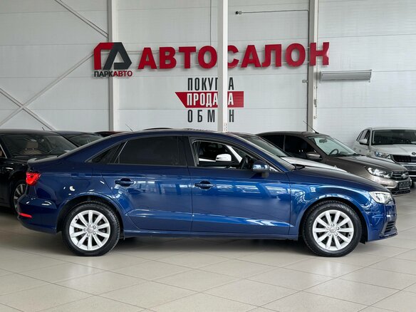 2014 Audi A3 III (8V), синий, 1295000 рублей - вид 3