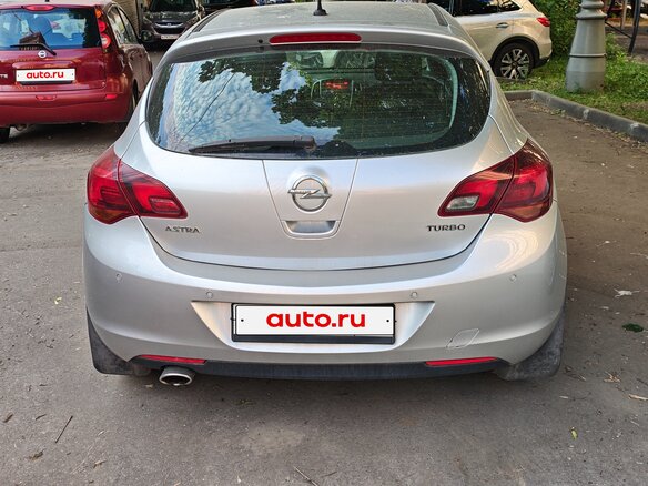 2012 Opel Astra J, серый, 1050000 рублей - вид 2