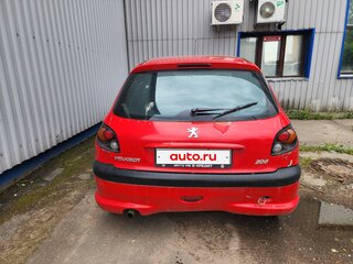 2006 Peugeot 206, красный, 277000 рублей, вид 2