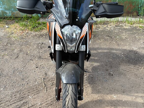 2014 KTM 390 Duke, оранжевый, 400000 рублей - вид 2