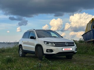2012 Volkswagen Tiguan I Рестайлинг, белый, 1250000 рублей, вид 3