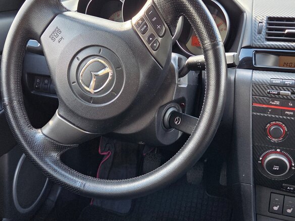 2007 Mazda 3 I (BK) Рестайлинг, чёрный, 540000 рублей - вид 9