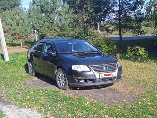 2007 Volkswagen Passat B6, чёрный, 370000 рублей, вид 2