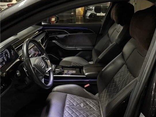 2019 Audi A8 Long 45 TDI IV (D5), чёрный, 5050000 рублей - вид 4