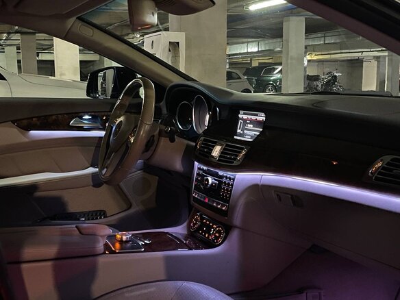 2013 Mercedes-Benz CLS 350 II (C218), синий, 1680000 рублей - вид 11