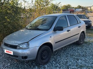 2007 Lada (ВАЗ) Kalina I, серебристый, 125000 рублей, вид 2
