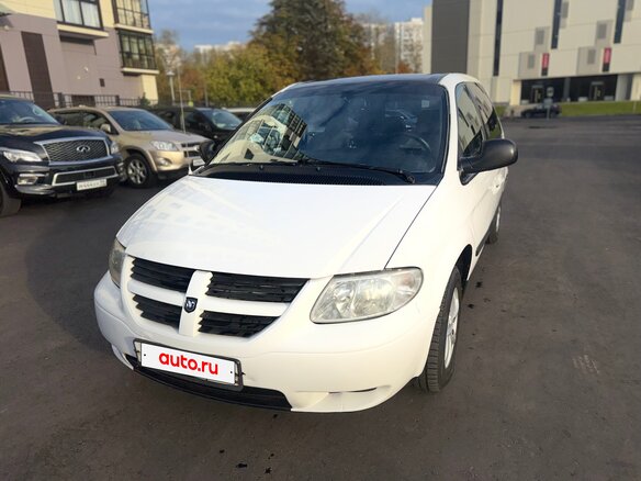 2005 Dodge Caravan 4-speed IV, белый, 455000 рублей - вид 1