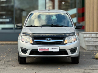 2014 Lada (ВАЗ) Granta I, серебристый, 299000 рублей, вид 3