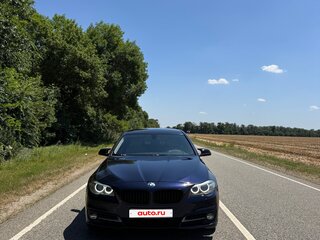 2013 BMW 5 серии 520d VI (F10/F11/F07) Рестайлинг, синий, 1700000 рублей, вид 1