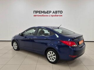 2016 Hyundai Solaris I Рестайлинг, синий, 1050000 рублей, вид 5