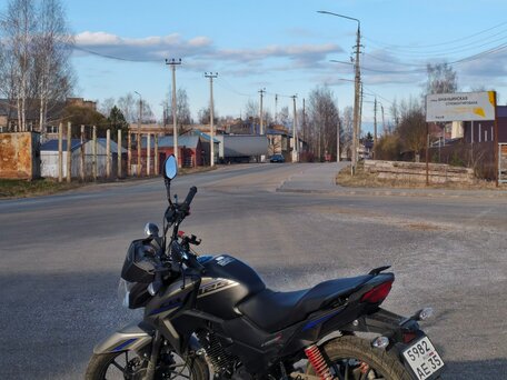 2024 Honda CBF 125F, серый, 240000 рублей, вид 5