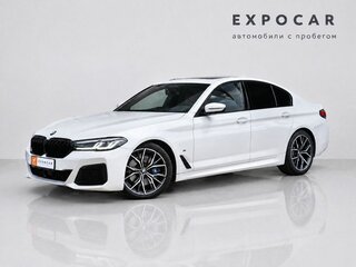 2021 BMW 5 серии 520i VII (G30/G31/G38) Рестайлинг, белый, 4800000 рублей, вид 1