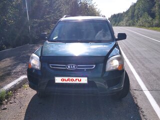 2009 Kia Sportage II Рестайлинг, зелёный, 1000000 рублей, вид 3