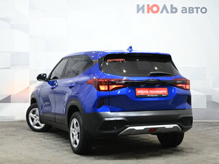 2022 Kia Seltos I, синий, 1920000 рублей, вид 4