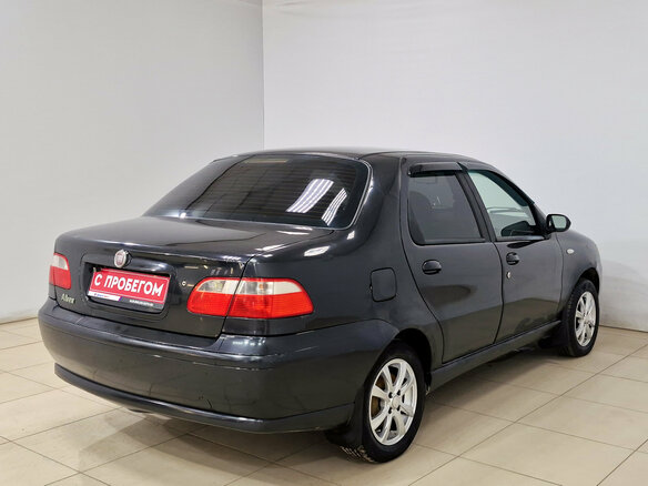 2010 Fiat Albea I Рестайлинг, чёрный - вид 3