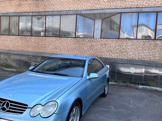 2003 Mercedes-Benz CLK-Класс 200 II (W209), голубой, 500000 рублей, вид 1
