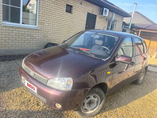2012 Lada (ВАЗ) Kalina I, красный, 450000 рублей, вид 1