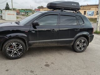 2006 Hyundai Tucson I, чёрный, 850000 рублей, вид 3