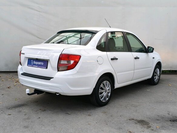 2019 Lada (ВАЗ) Granta I Рестайлинг, белый, 581000 рублей - вид 4