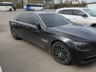 2010 BMW 7 серии Long 750Li xDrive V (F01/F02/F04), чёрный, 1150000 рублей, вид 4