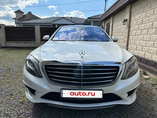 2016 Mercedes-Benz S-Класс 350 CDI BlueTEC Long 7G-TRONIC VI (W222, C217), белый, 5990000 рублей, вид 2