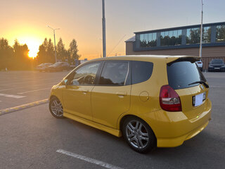 2008 Honda Jazz I Рестайлинг, жёлтый, 750000 рублей, вид 4