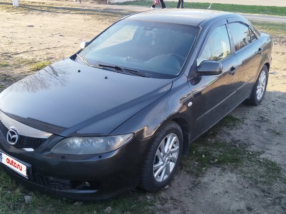 2005 Mazda 6 I (GG) Рестайлинг, серый, 370000 рублей - вид 6