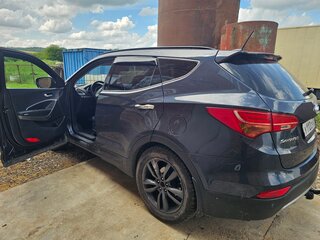 2013 Hyundai Santa Fe III, синий, 1690000 рублей, вид 5