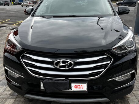 2017 Hyundai Santa Fe III Рестайлинг, чёрный, 2300000 рублей, вид 1