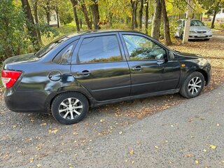 2012 Lada (ВАЗ) Granta I, чёрный, 170000 рублей, вид 2