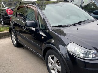 2008 Suzuki SX4 I (Classic), чёрный, 649000 рублей, вид 1