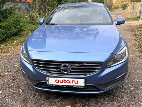2014 Volvo S60 II Рестайлинг, голубой, 1500000 рублей, вид 2