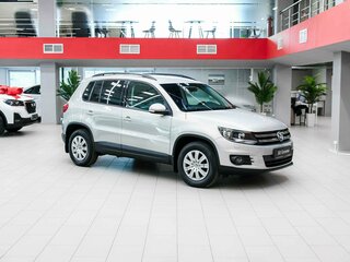 2013 Volkswagen Tiguan I Рестайлинг, серебристый, 890000 рублей, вид 3