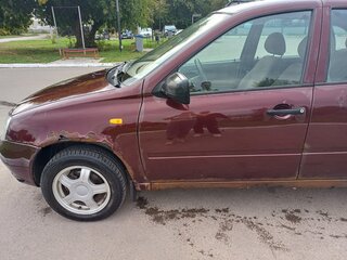 2013 Lada (ВАЗ) Kalina I, пурпурный, 120000 рублей, вид 5