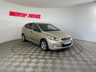 2012 Hyundai Solaris I, золотистый, 639000 рублей, вид 3