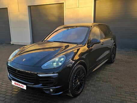 2016 Porsche Cayenne S Diesel II Рестайлинг (958), чёрный, 5550000 рублей, вид 1