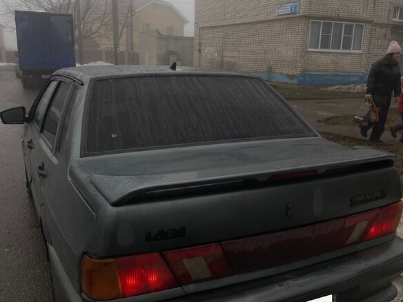 2005 Lada (ВАЗ) 2115, серый, 110000 рублей - вид 3