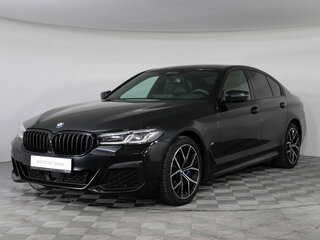 2021 BMW 5 серии 530d xDrive VII (G30/G31/G38) Рестайлинг, чёрный, 5450000 рублей, вид 1