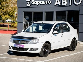 2011 Renault Logan I Рестайлинг, белый, 545000 рублей, вид 1