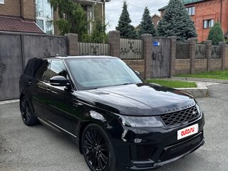 2021 Land Rover Range Rover Sport II Рестайлинг, чёрный, 7645000 рублей, вид 1
