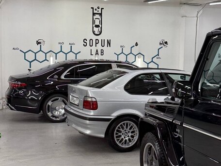 2000 BMW 3 серии Compact 316i III (E36), серебристый, 720000 рублей, вид 3