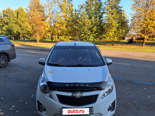 2013 Chevrolet Spark III, белый, 745000 рублей, вид 1