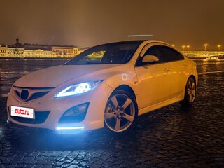 2011 Mazda 6 II (GH) Рестайлинг, белый, 1150000 рублей, вид 1