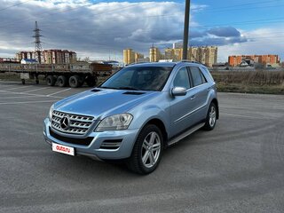 2008 Mercedes-Benz M-Класс 350 II (W164) Рестайлинг, голубой, 1500000 рублей, вид 1