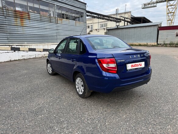 2025 Lada (ВАЗ) Granta I Рестайлинг, синий, 950000 рублей - вид 6