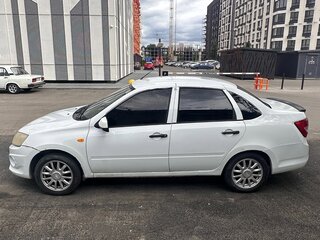 2012 Lada (ВАЗ) Granta I, белый, 285000 рублей, вид 3