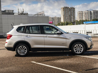 2014 BMW X3 20i xDrive II (F25) Рестайлинг, серый, 2037628 рублей, вид 4